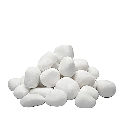 white marble pebbles from Greece